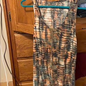 Tie dye tank top